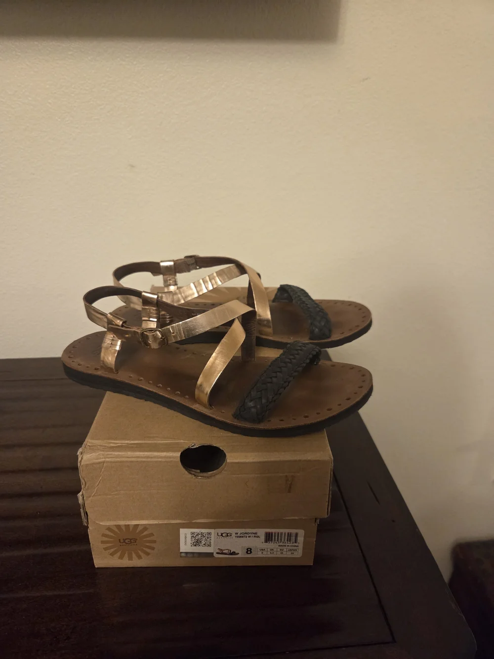 Vintage, Women's UGG. Jordyne sandals, Size 8